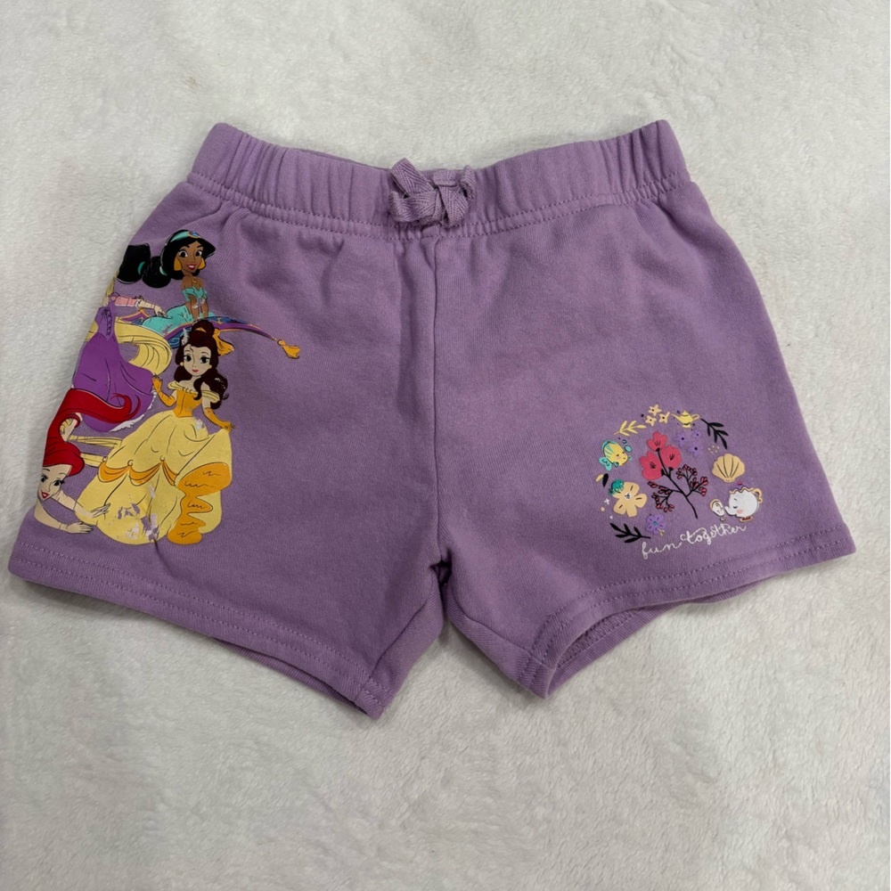 Disney Princess Purple Shorts